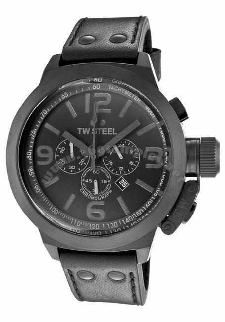 TW Steel Cool Black Mens Wristwatch TW821