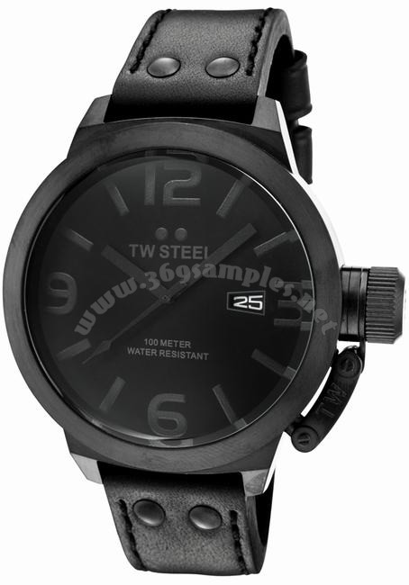 TW Steel Cool Black Mens Wristwatch TW844