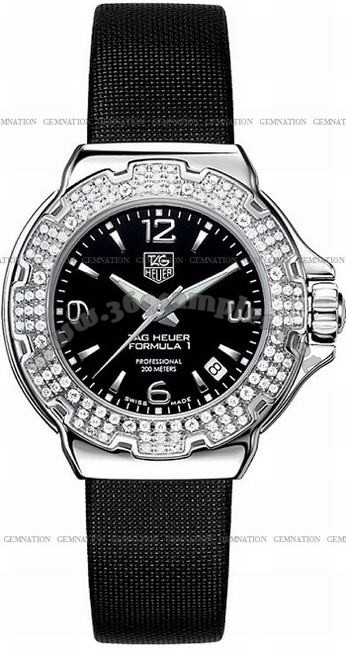 Tag Heuer Formula 1 Glamour Diamonds Ladies Wristwatch WAC1214.FC6218