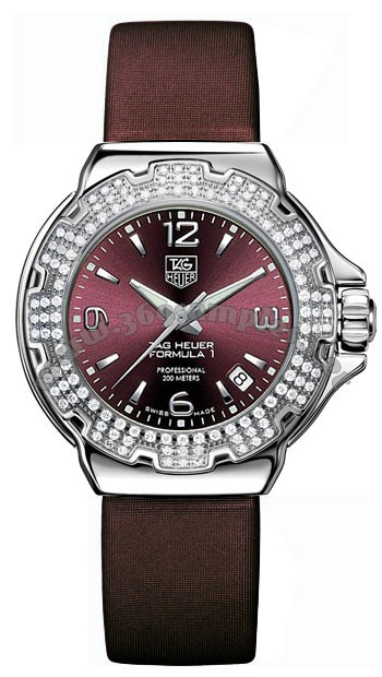 Tag Heuer Formula 1 Glamour Diamonds Ladies Wristwatch WAC1219.BC0848