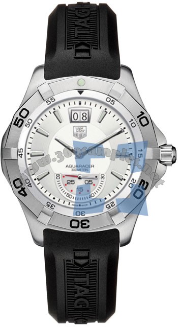 Tag Heuer Aquaracer Quartz Grand-Date 41mm Mens Wristwatch WAF1011.FT8010