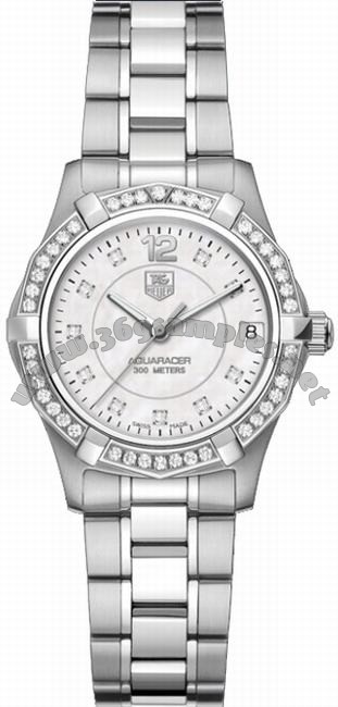Tag Heuer Aquaracer 32mm Medium Ladies Wristwatch WAF1313.BA0819