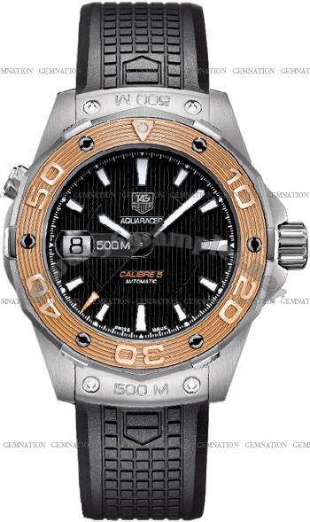 Tag Heuer Aquaracer 500M Calibre 5 Mens Wristwatch WAJ2150.FT6015