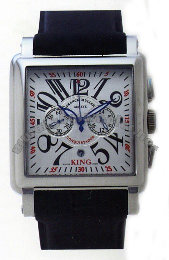 Franck Muller King Conquistador Cortez Chronograph Midsize Mens Wristwatch 10000 K CC-2