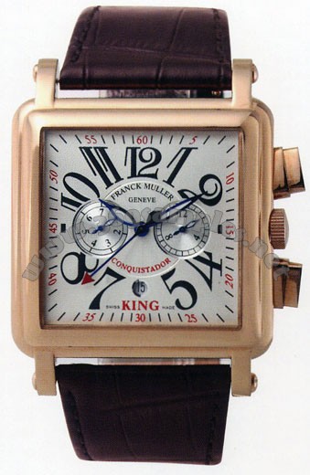 Franck Muller King Conquistador Cortez Chronograph Midsize Mens Wristwatch 10000 K CC-4