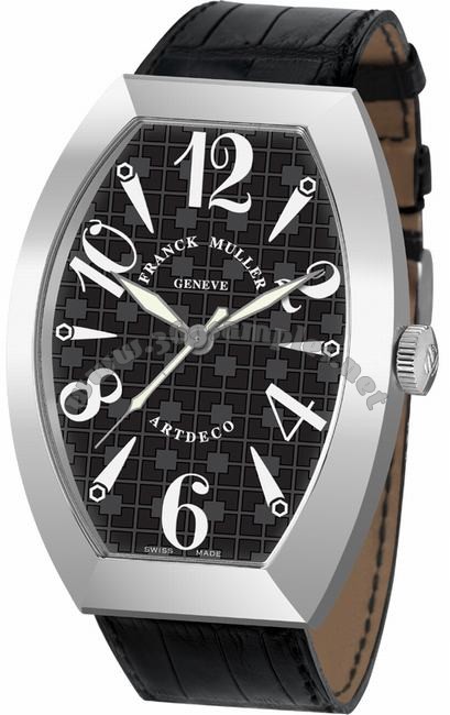 Franck Muller Art Deco Midsize Mens Wristwatch 11000 H SC