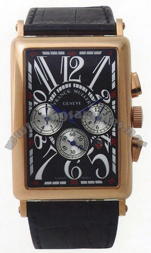 Franck Muller Chronograph Midsize Mens Wristwatch 1200 CC AT-10