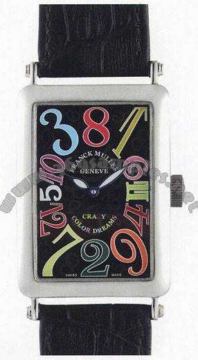 Franck Muller Long Island Crazy Hours Large Unisex Unisex Wristwatch 1200 CH-4