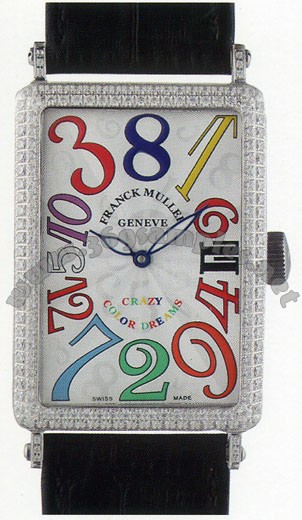 Franck Muller Long Island Crazy Hours Large Unisex Unisex Wristwatch 1200 CH COL DRM-2