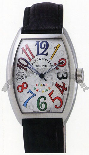 Franck Muller Ladies Small Cintree Curvex Small Ladies Wristwatch 1752 QZ COL DRM O-2
