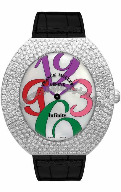 Franck Muller Infinity Ellipse Extra-Large Ladies Ladies Wristwatch 3650 QZ A COL DRM D
