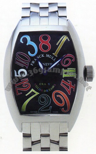 Franck Muller Cintree Curvex Crazy Hours Midsize Unisex Unisex Wristwatch 5850 CH COL DRM O-1