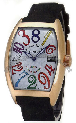 Franck Muller Cintree Curvex Crazy Hours Midsize Unisex Unisex Wristwatch 5850 CH COL DRM O-10