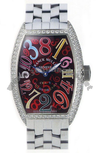 Franck Muller Cintree Curvex Crazy Hours Midsize Unisex Unisex Wristwatch 5850 CH COL DRM O-16