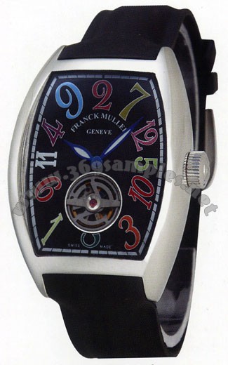 Franck Muller Cintree Curvex Crazy Hours Tourbillon Large Mens Wristwatch 5880 T CH COL DRM-1