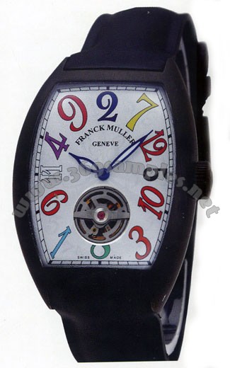 Franck Muller Cintree Curvex Crazy Hours Tourbillon Large Mens Wristwatch 5880 T CH COL DRM-6