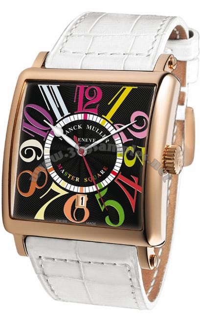 Franck Muller Color Dreams Master Square Midsize Ladies Ladies Wristwatch 6000 H SC DT COL DRM V