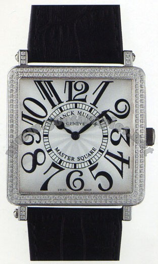 Franck Muller Master Square Mens Large Unisex Wristwatch 6000 H SC DT R-17