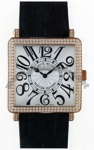 Franck Muller Master Square Mens Large Unisex Wristwatch 6000 H SC DT R-22