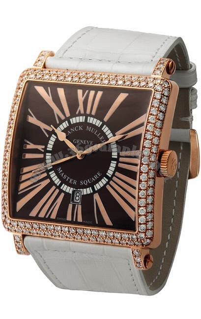 Franck Muller Master Square Midsize Ladies Ladies Wristwatch 6000 H SC DT REL R D