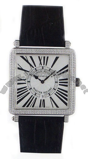 Franck Muller Master Square Ladies Medium Midsize Ladies Wristwatch 6002 L QZ COL DRM R-15
