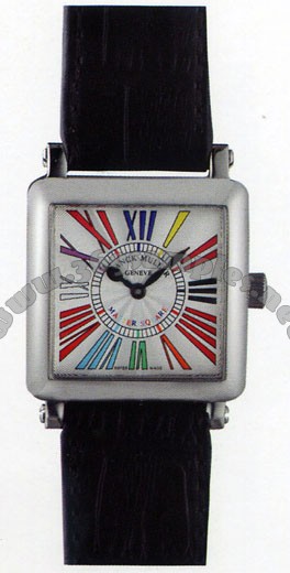 Franck Muller Master Square Ladies Medium Midsize Ladies Wristwatch 6002 L QZ COL DRM R-21