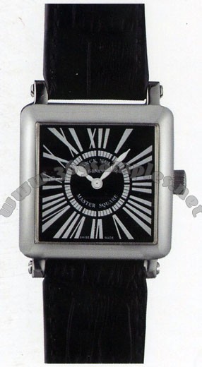 Franck Muller Master Square Ladies Medium Midsize Ladies Wristwatch 6002 L QZ COL DRM R-22