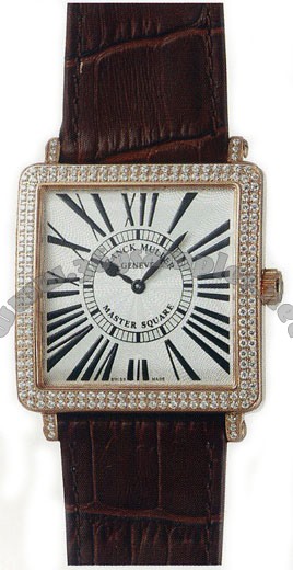 Franck Muller Master Square Ladies Medium Midsize Ladies Wristwatch 6002 L QZ COL DRM R-26