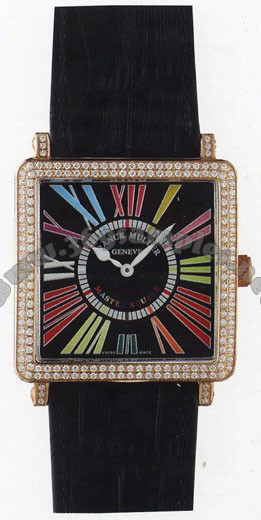 Franck Muller Master Square Ladies Medium Midsize Ladies Wristwatch 6002 L QZ COL DRM R-28