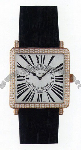 Franck Muller Master Square Ladies Medium Midsize Ladies Wristwatch 6002 L QZ COL DRM R-29