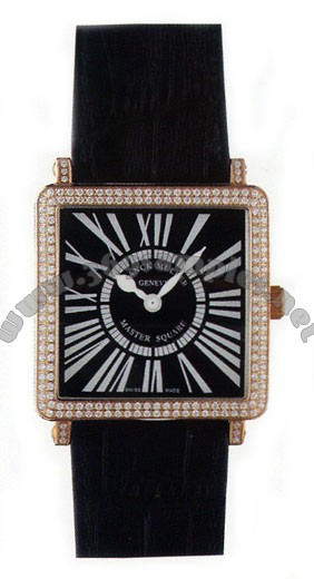 Franck Muller Master Square Ladies Medium Midsize Ladies Wristwatch 6002 L QZ COL DRM R-30