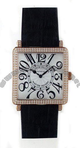 Franck Muller Master Square Ladies Medium Midsize Ladies Wristwatch 6002 L QZ COL DRM R-32