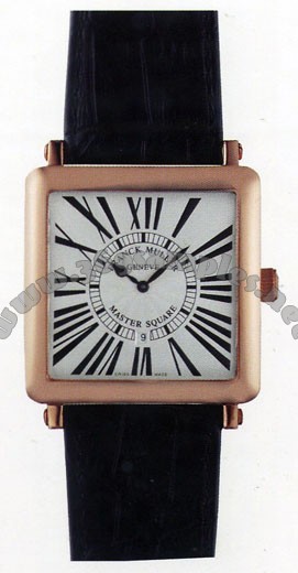 Franck Muller Master Square Ladies Medium Midsize Ladies Wristwatch 6002 L QZ COL DRM R-36