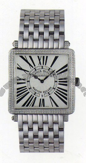Franck Muller Master Square Ladies Small Small Ladies Wristwatch 6002 S QZ COL DRM R-3