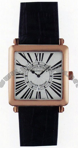Franck Muller Master Square Ladies Small Small Ladies Wristwatch 6002 S QZ COL DRM R-36