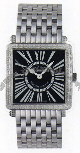 Franck Muller Master Square Ladies Small Small Ladies Wristwatch 6002 S QZ COL DRM R-4
