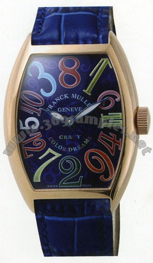 Franck Muller Cintree Curvex Crazy Hours Large Mens Wristwatch 7851 CH-9