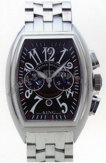 Franck Muller King Conquistador Chronograph Large Mens Wristwatch 8005 K CC O-2