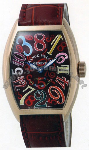 Franck Muller Cintree Curvex Crazy Hours Extra-Large Mens Wristwatch 8880 CH-3