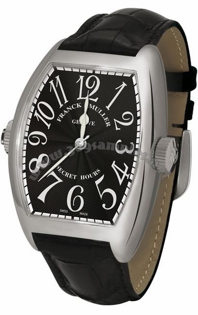 Franck Muller Secret Hours 1 Large Mens Wristwatch 8880 SE H1