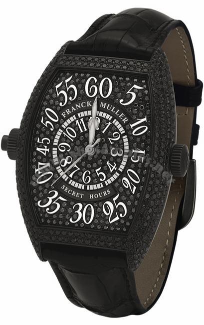 Franck Muller Secret Hours 1 Large Mens Wristwatch 8880 SE H2 NR D CD
