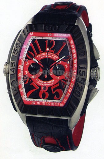 Franck Muller Conquistador Grand Prix Large Mens Wristwatch 8900 CC GP-8