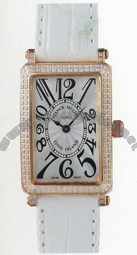 Franck Muller Ladies Medium Long Island Midsize Ladies Wristwatch 952 QZ-1
