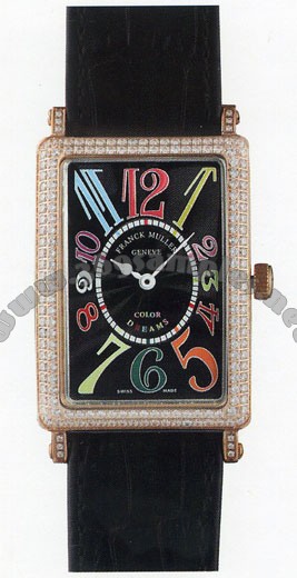 Franck Muller Ladies Medium Long Island Midsize Ladies Wristwatch 952 QZ COL DRM-2