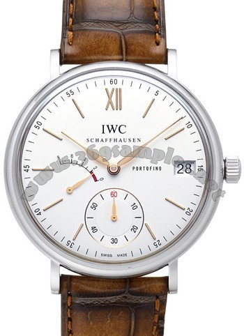 IWC Portofino Hand-Wound Eight Days Mens Wristwatch IW510103