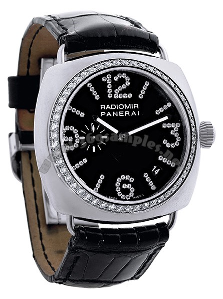 Panerai Radiomir Diamond Bezel / Dial Unisex Wristwatch PAM00134
