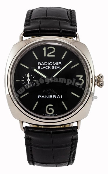 Panerai Radiomir Black Seal White Gold Tarascio 25th Anniversary Mens Wristwatch PAM00261