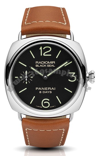 Panerai Radiomir Black Seal 8 Days Mens Wristwatch PAM00609