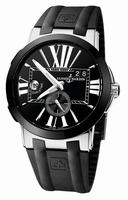 Replica Ulysse Nardin Executive Dual Time Mens Wristwatch 243-00-3-42