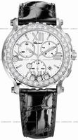Replica Chopard Happy Sport Round Chronograph Ladies Wristwatch 288506-2002